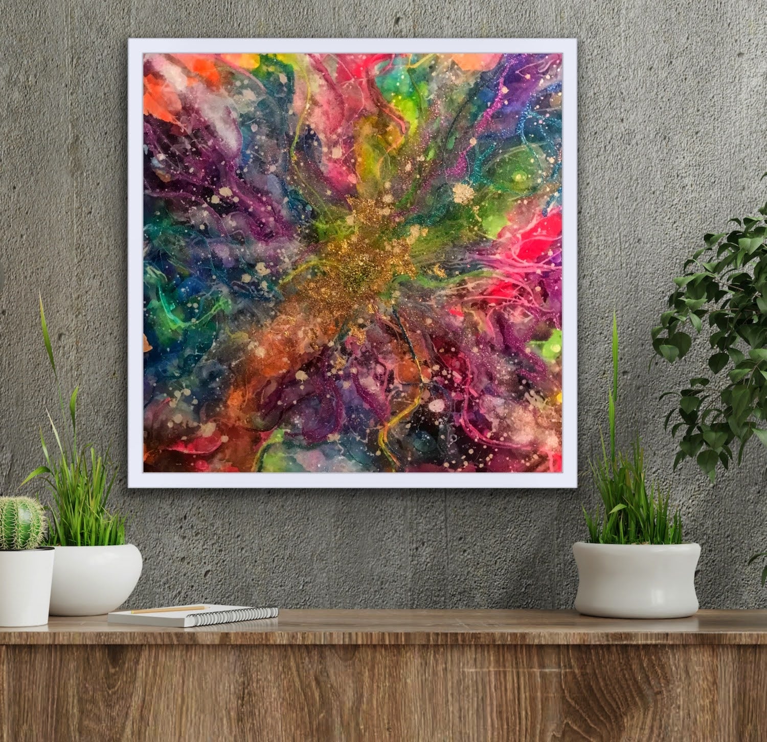 Georgia 30"x30" Limited Edition Giclee Print